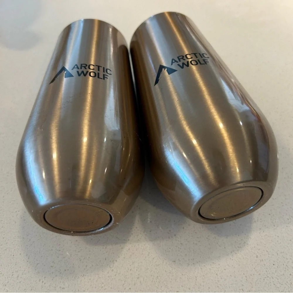 Set of 2 - Insulated Champagne Glasses